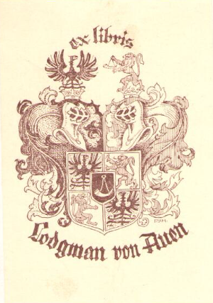 Exlibris Rudolfa Lodgmana
